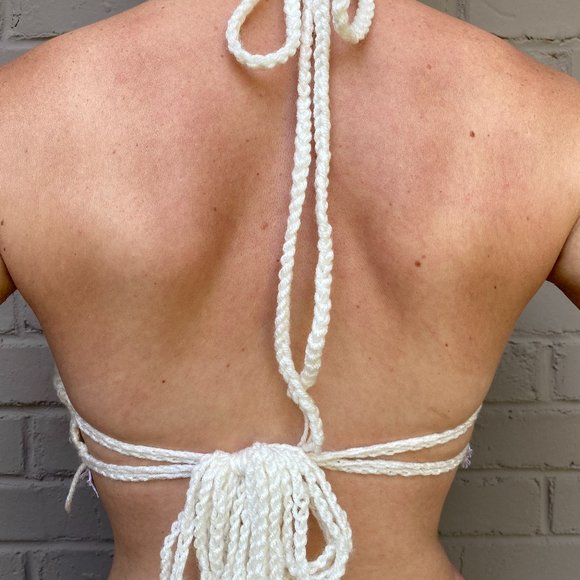 Crochet Bralette / Bikini Top - Picture 3 of 4